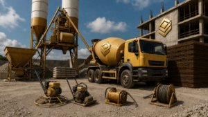 بچینگ پلانت و ماشین آلات حمل و اجرای بتن